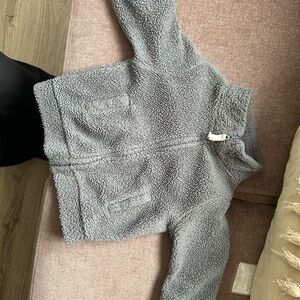 Carter's Soft Gray Sherpa Jacket